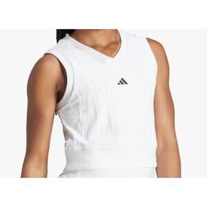 adidas Women's Lawn Tennis Pro Crop Tank